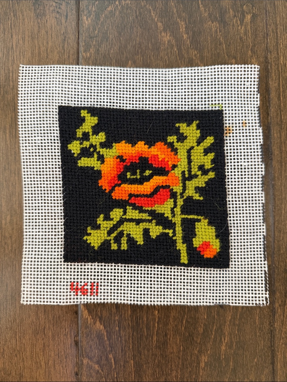 Completed Needlepoint